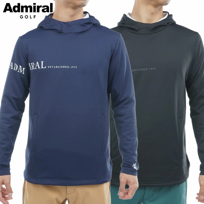アドミラル Admiral Golf メンズ 速ポカ フーディーシャツ ADMA581 ゴルフウェア 2025秋冬モデル 日本正規品