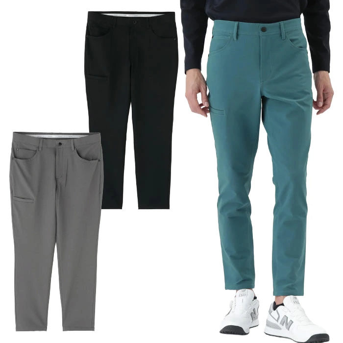 ニューバランス 裏起毛 テーパード ロングパンツ 012-5231007 メンズ ゴルフウェア newbalance 2025秋冬モデル 日本正規品