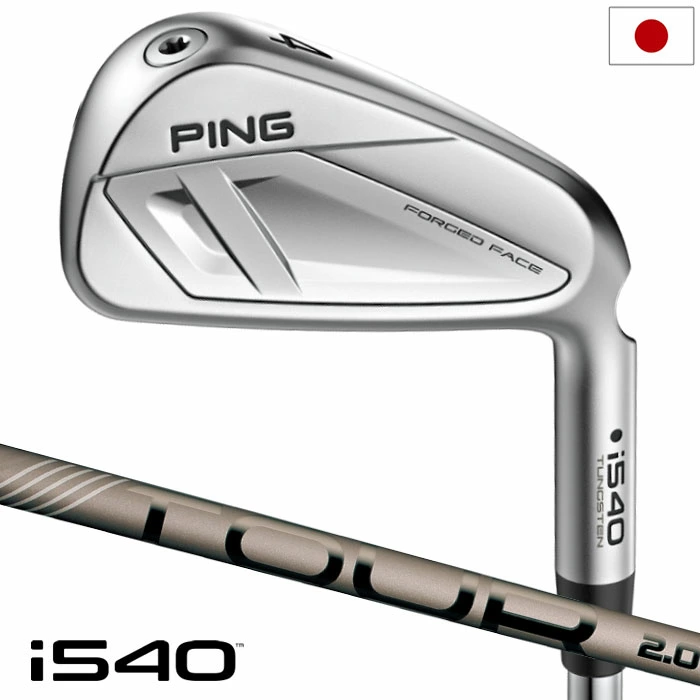 ピン PING i540 アイアン 5本セット（6I-9I,PW）メンズ PING TOUR 2.0 CHROME I カーボン 2026年モデル 日本正規品 日本モデル ゴルフ ゴルフクラブ 右用 右打ち 右利き