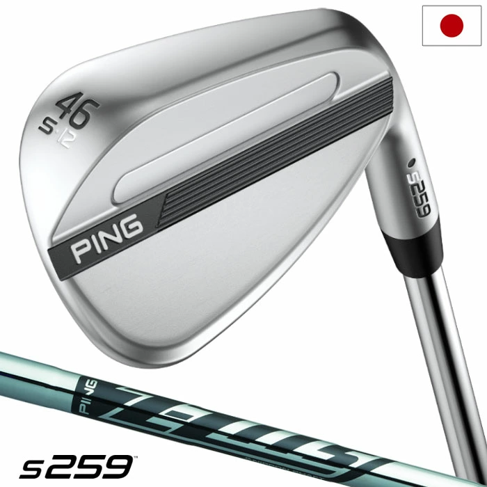 PING ピン s259 ウェッジ メンズ 右用 Z-Z115 スチールシャフト 2026年モデル 日本正規品 右利き 右打ち ゴルフクラブ