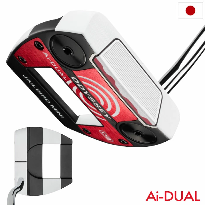 オデッセイ Ai-DUAL JAILBIRD MINI DB パター メンズ 右用 STROKE LAB 90 スチール 2026年モデル ODYSSEY 日本正規品 日本モデル ゴルフクラブ