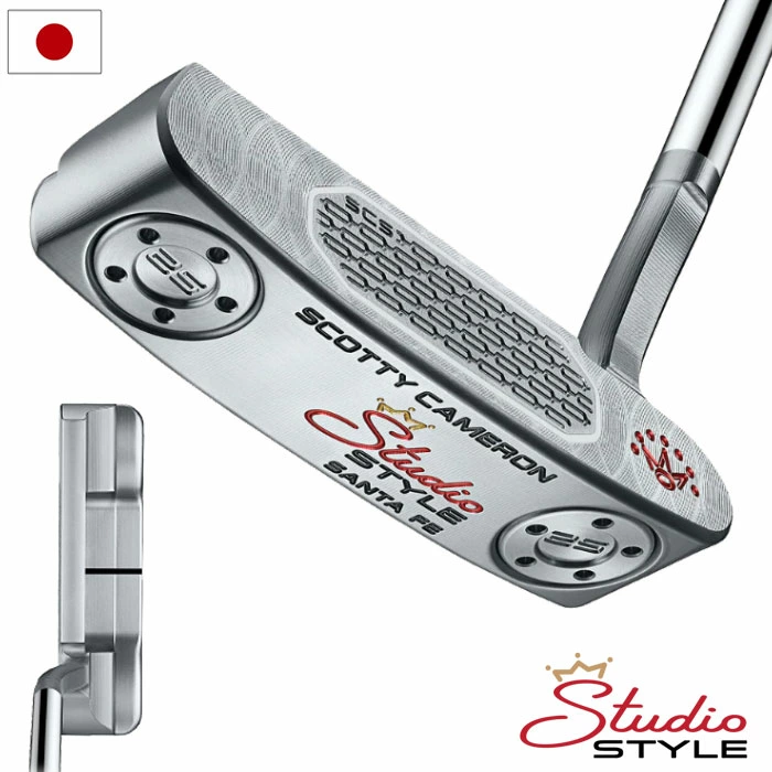 2026NEW スコッティキャメロン 2026 Studio Style Santa Fe スタジオスタイル パター メンズ 右用 2026年モデル Scotty Cameron 日本正規品