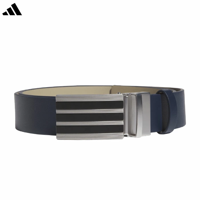 アディダス リバーシブル スリーストライプス ツアーベルト KVI45 メンズ ゴルフウェア 2026春夏モデル adidas 日本正規品