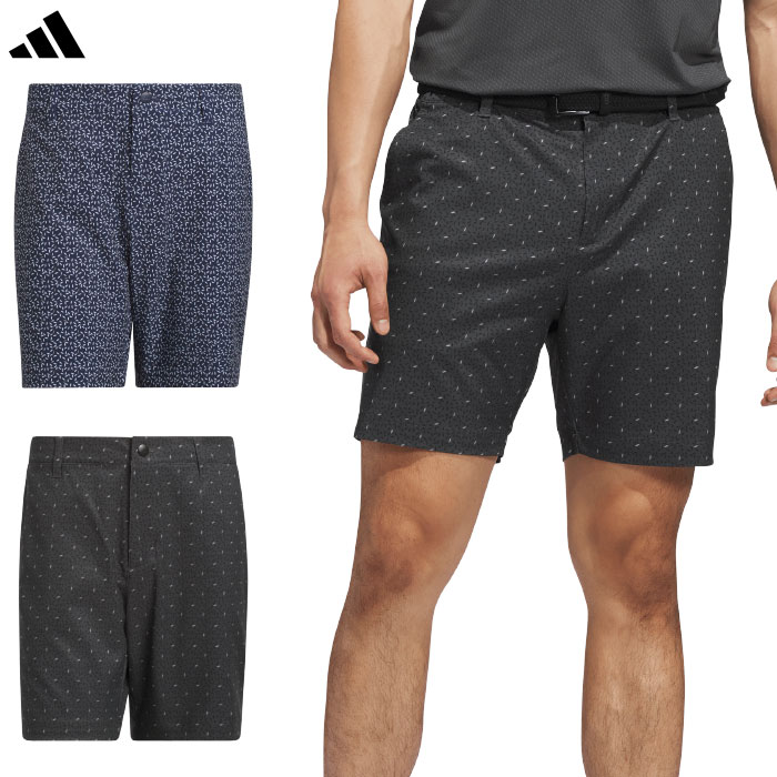 アディダス スモールリーフ プリント ショートパンツ VX700 メンズ ゴルフウェア ゴルフ 2026春夏モデル adidas 日本正規品