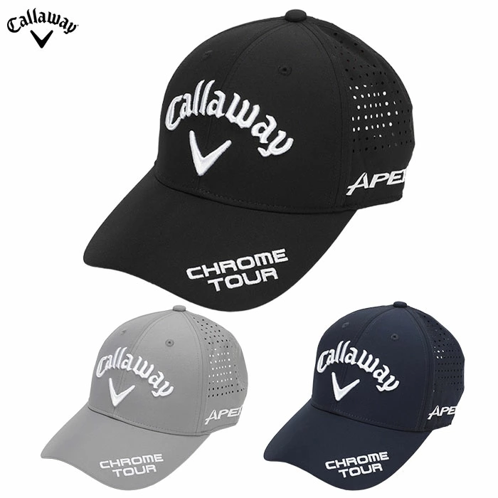 キャロウェイ TOUR P/MESH CAP 26 JM  メンズ C26990101 帽子 Callaway ヘッドウェア 2026春夏モデル 日本正規品