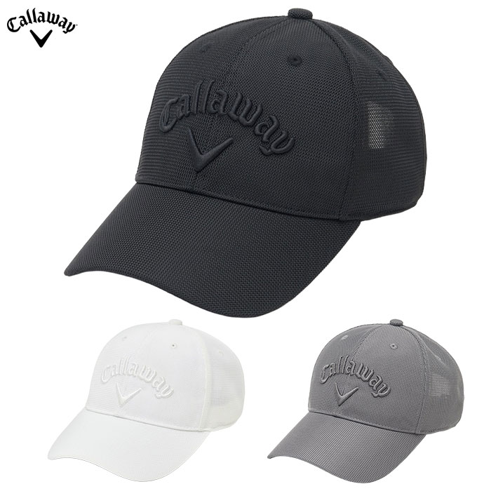 キャロウェイ BASIC MESH CAP 26 JM メンズ C26990104 帽子 Callaway ヘッドウェア 2026春夏モデル 日本正規品