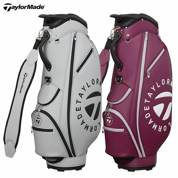テーラーメイド UN747 サークルロゴ キャディバッグ 9.5型 47インチ対応 カートタイプ TaylorMade 2026年モデル 日本正規品