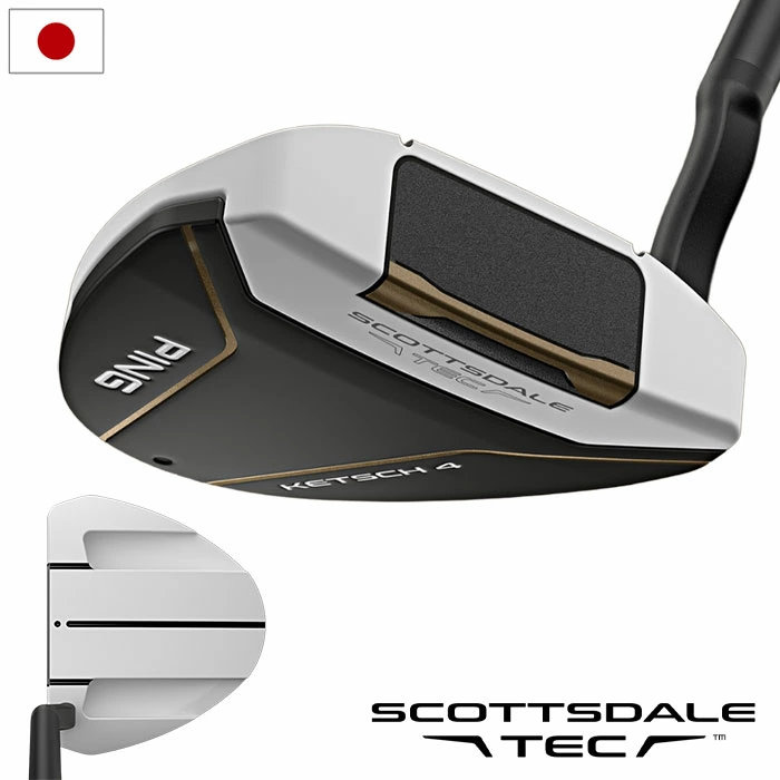 PING ピン SCOTTSDALE TEC スコッツデール テック KETSCH 4 パター メンズ 右用 33,34,35インチ 2026年モデル 日本正規品