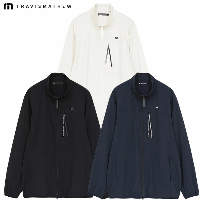 トラヴィスマシュー 軽量ポケッタブルジャケット 7AN027 長袖 メンズ ゴルフウェア トップス TravisMathew 2026春夏モデル 日本正規品