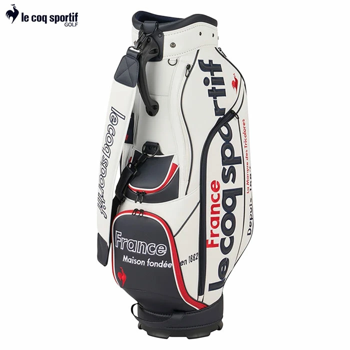 ルコックスポルティフ グラフィックデザイン キャディバッグ 大口径モデル 9.5型 LG4FCB02M ゴルフ le coq sportif golf 日本正規品