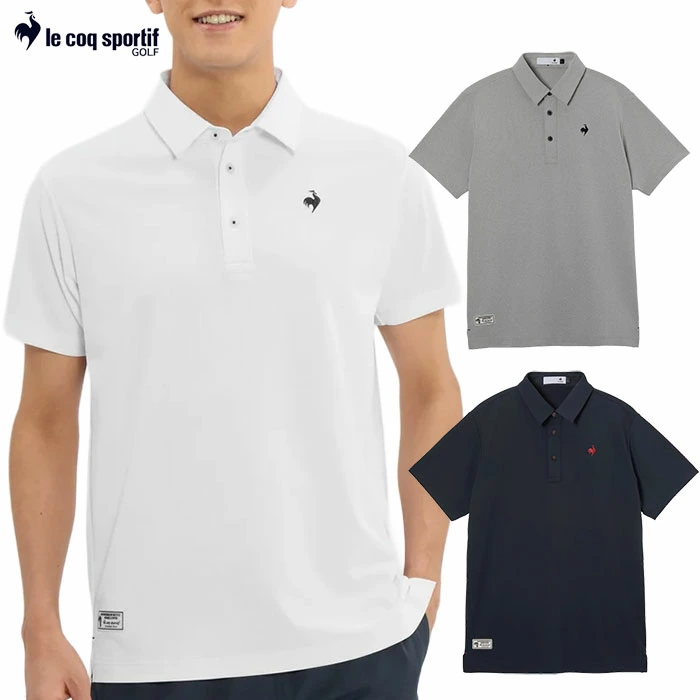 ルコックスポルティフ DAILY ベーシック半袖シャツ LG6SHS15M 半袖 メンズ ゴルフウェア ゴルフ le coq sportif golf 2026春夏モデル 日本正規品