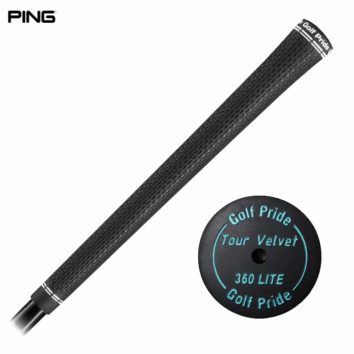 ピン PING GP 360 ライト ツアー ベルベット ラウンド 33607-03 アクア グリップ ゴルフ 日本正規品