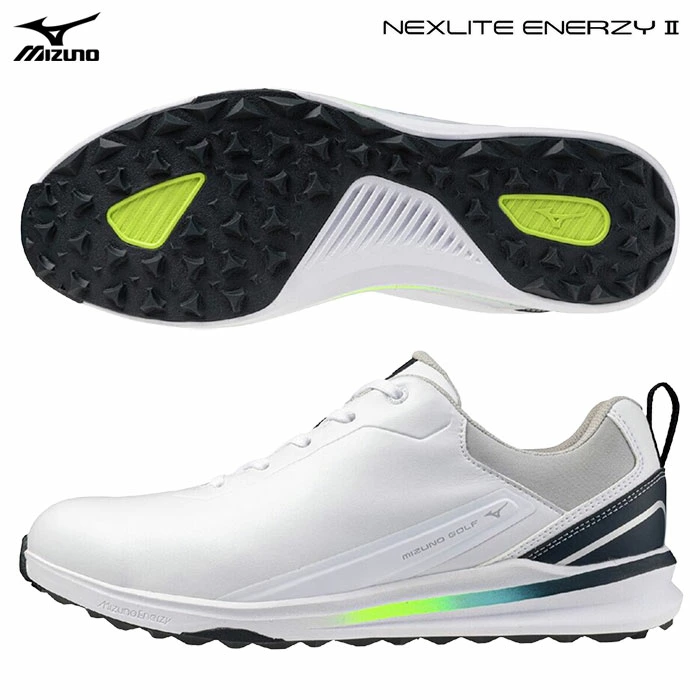 ミズノ ネクスライトエナジーII ワイド 51GQ2642 メンズ ゴルフシューズ 靴 mizuno 日本正規品