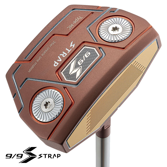 キャスコ 9/9 STRAP PUTTER Type-MC マレットセンター パター 中尺 メンズ 右用 KASCO ゴルフクラブ 2026年モデル 日本正規品