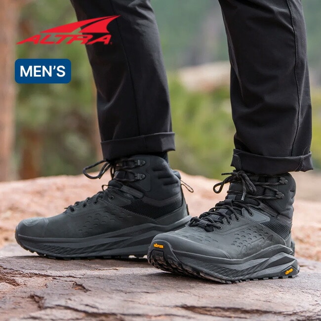 ALTRA アルトラ オリンパス6ハイクミッドGTX メンズ ブラック US8