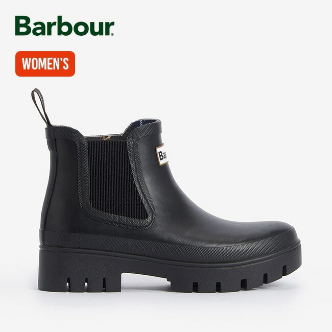 Barbour バブアー ハルトンチェルシーウェリー ブラック 5