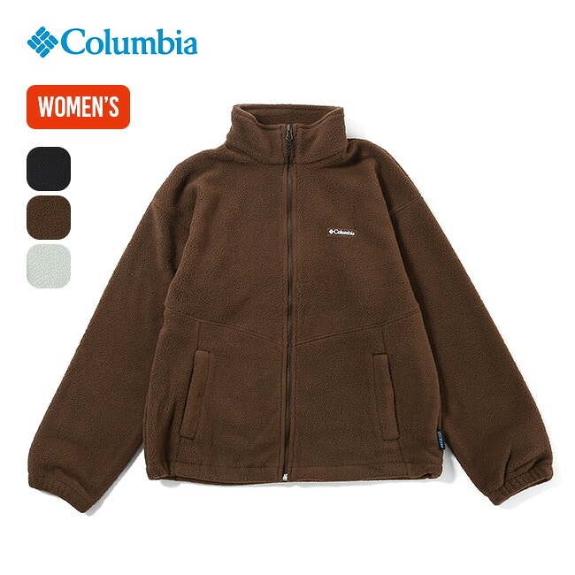 Columbia コロンビア ティンバーメドウMTRフリースフルジップ【ウィメンズ】 タバコ S