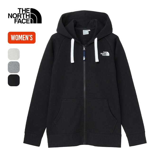 THE NORTH FACE ノースフェイス リアビューフルジップフーディー【ウィメンズ】 ミックスグレー M