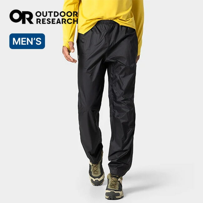 OUTDOOR RESEARCH アウトドアリサーチ ヘリウムULパンツ メンズ ブラック S-Short
