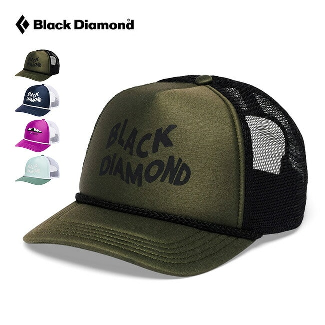 Black Diamond ブラックダイヤモンド フラットビルトラッカーハット