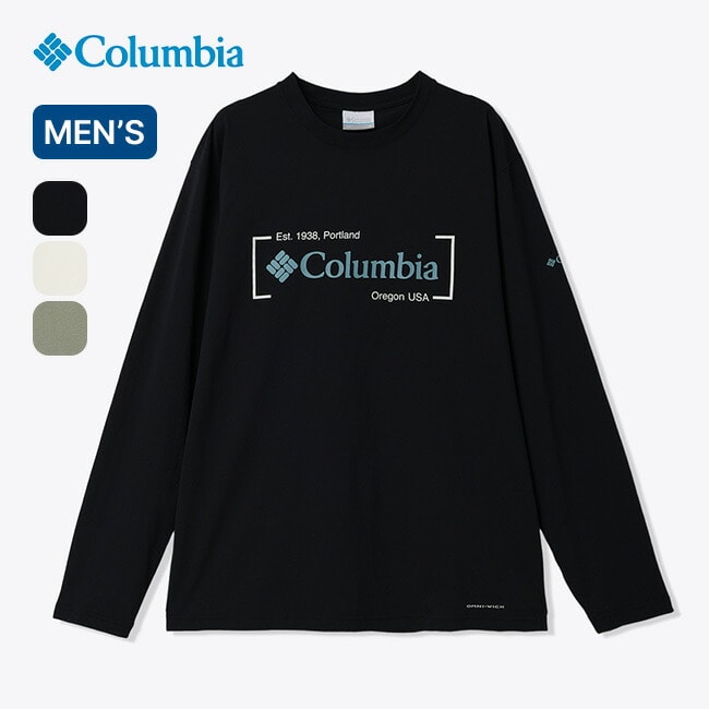 Columbia コロンビア ライトキャニオングラフィックロングスリーブTシャツ メンズ