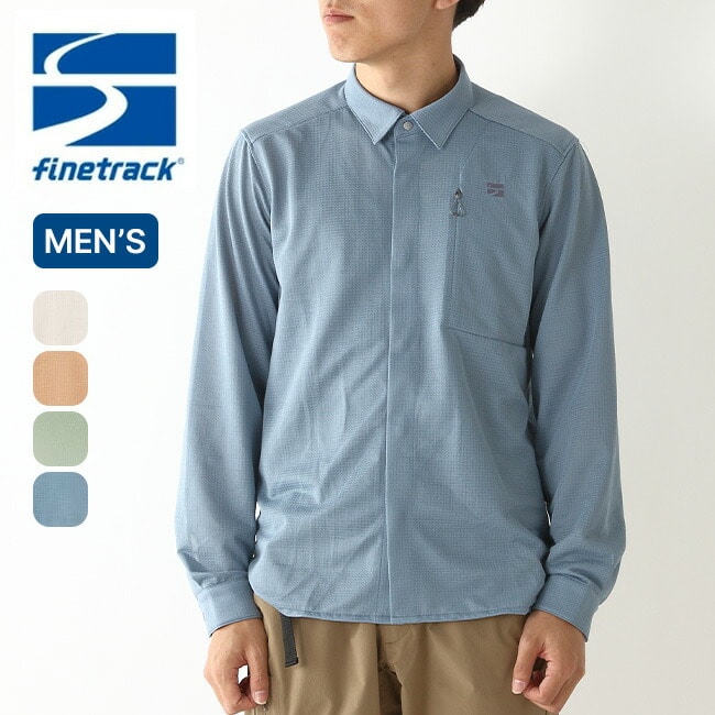 finetrack ファイントラック ラミースピンニットシャツ メンズ