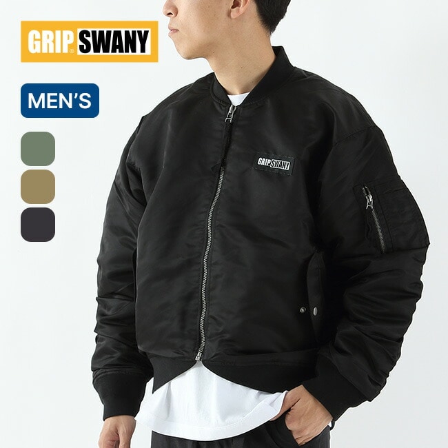 GRIP SWANY グリップスワニー ウォーターリペレントフライトジャケット