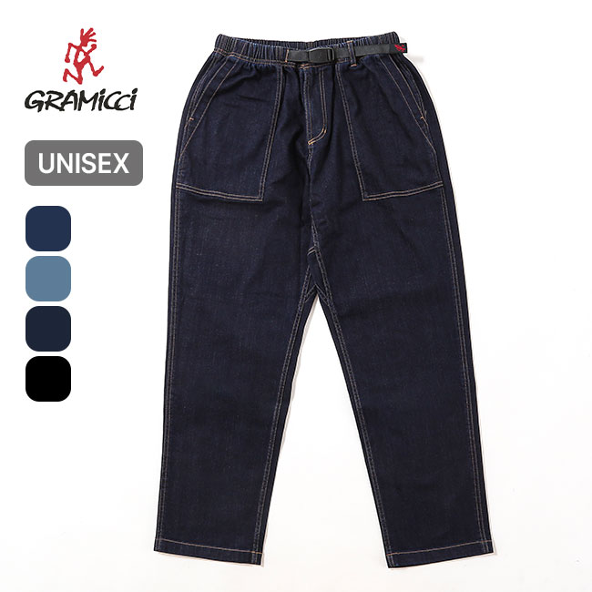 GRAMICCI グラミチ ストレッチデニムルーズテーパードリッジパンツ ユニセックス