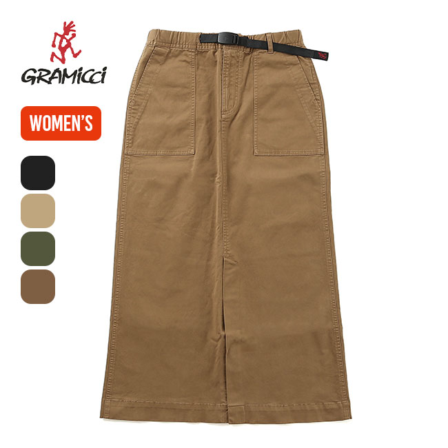 GRAMICCI グラミチ ストレッチツイルロングベーカースカート
