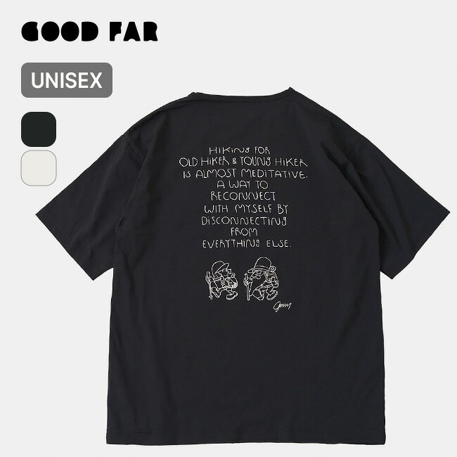 GOOD FAR×ジェリー鵜飼 グッドファー×ジェリー鵜飼 フィールドプレイテック ショートスリーブプリントTシャツ