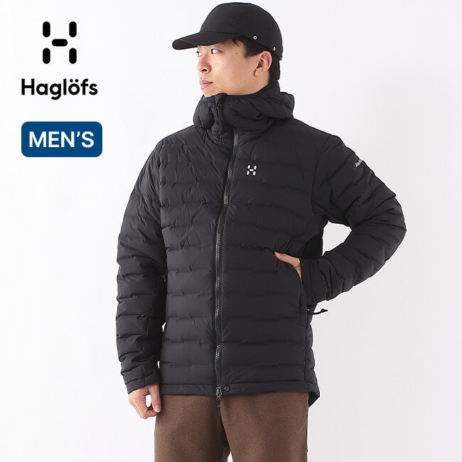 HAGLOFS ホグロフス スピッツダウンフードメンズ
