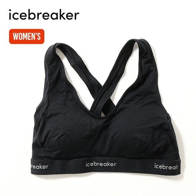 Icebreaker アイスブレーカー 125クールライトスプライトレーサーバックブラ【ウィメンズ】