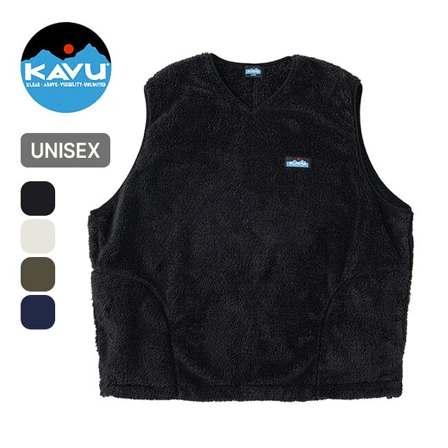 KAVU カブー シャギーベスト