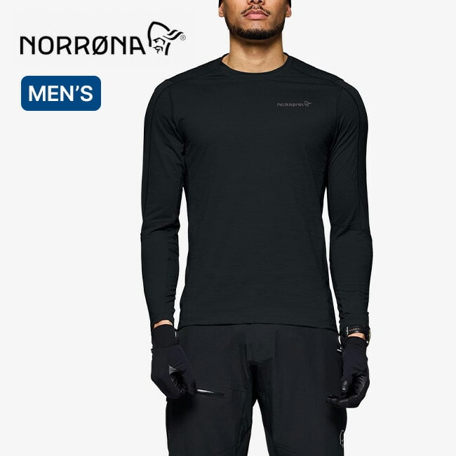 NORRONA ノローナ フォルケティン イコライザーウールロングスリーブ メンズ