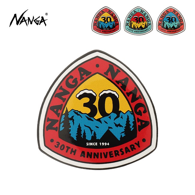 NANGA ナンガ 30thアニバーサリーステッカーデルタ