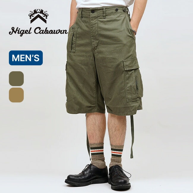 NIGEL CABOURN ナイジェルケーボン アーミーカーゴショート