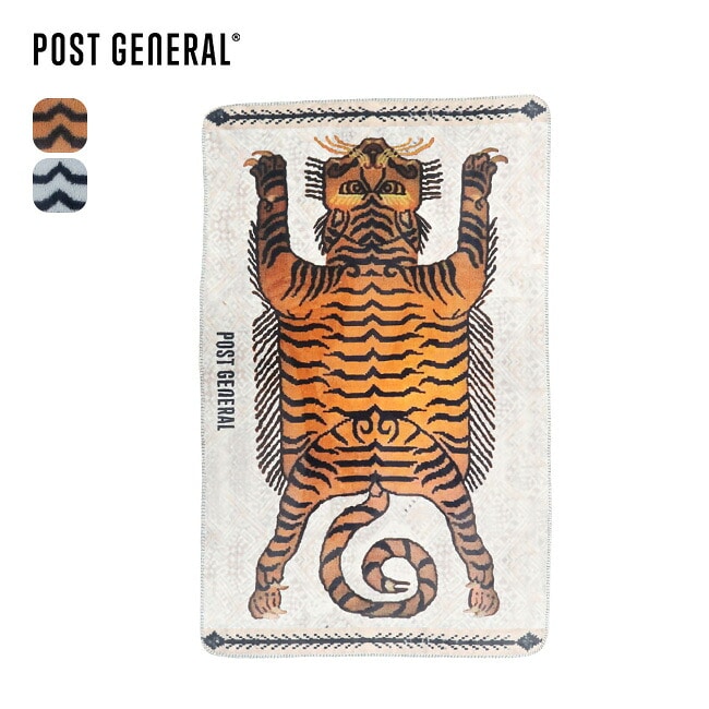 POST GENERAL ポストジェネラル フランネルフリースブランケット