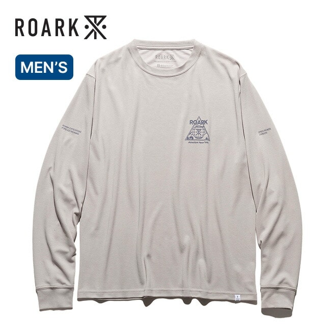 ROARK ロアーク トライアングラーL/SドライリリースTEE メンズ