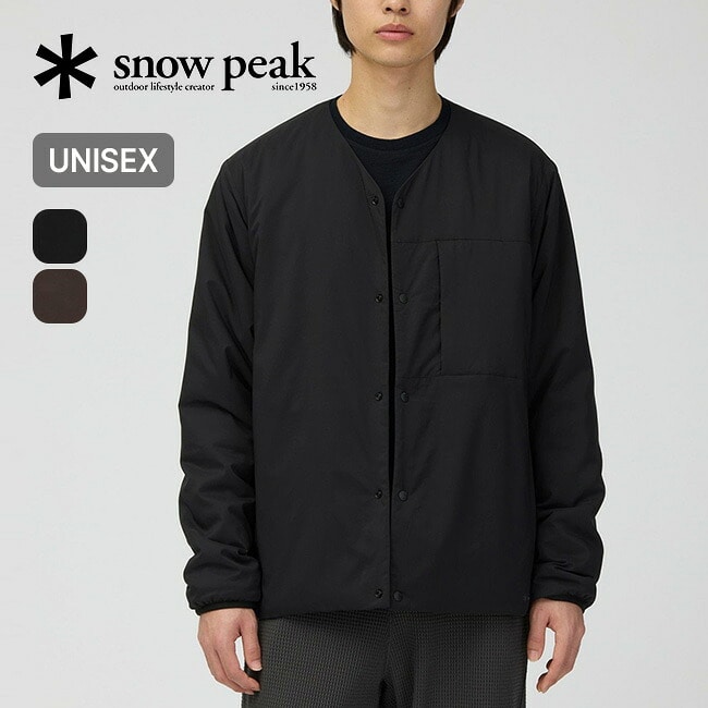 snow peak スノーピーク フレキシブルインサレーテッドカーディガン