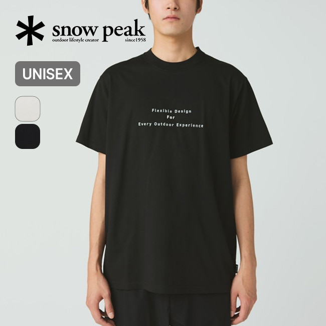 snow peak スノーピーク ジカロファイヤリングテーブルTシャツ