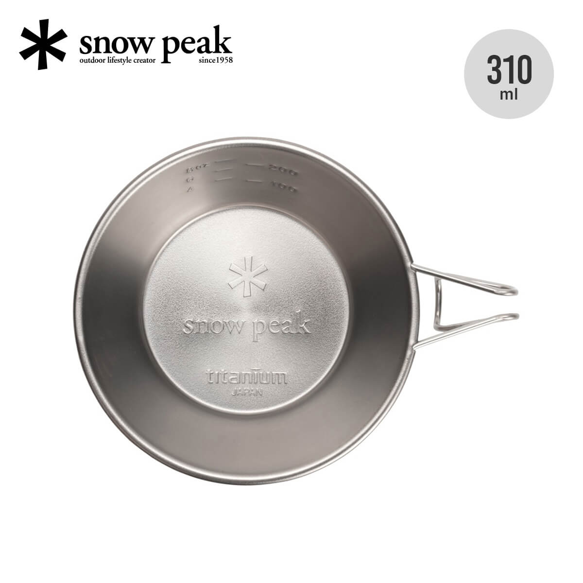 snow peak スノーピーク チタンシェラカップ