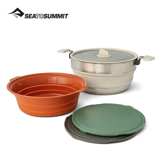 SEA TO SUMMIT シートゥサミット ディツアーエッセンシャルキャンプキッチン4点セット