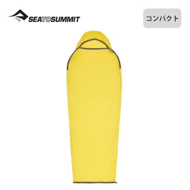 SEA TO SUMMIT シートゥサミット リアクターライナー マミーウィズドローコード コンパクト
