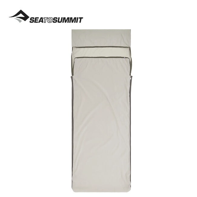 SEA TO SUMMIT シートゥサミット シルクブレンドライナー ウィズピロースリーブ レクタンギュラー
