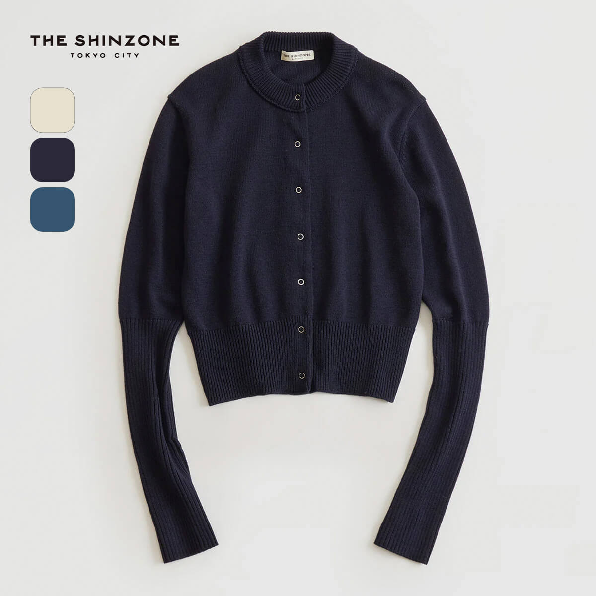 THE SHINZONE ザ シンゾーン ロングリブカーディガン
