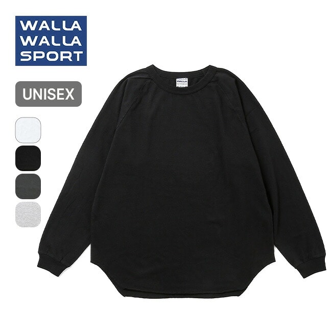 WALLA WALLA SPORT ワラワラスポーツ L/SルーズベースボールTEE ユニセックス