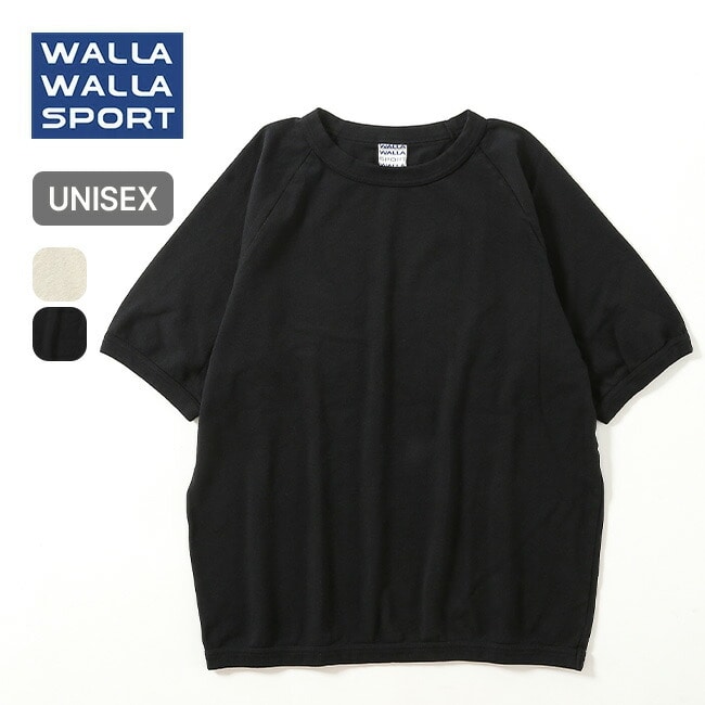 WALLA WALLA SPORT ワラワラスポーツ ピケS/SラグランリブルーズTEE
