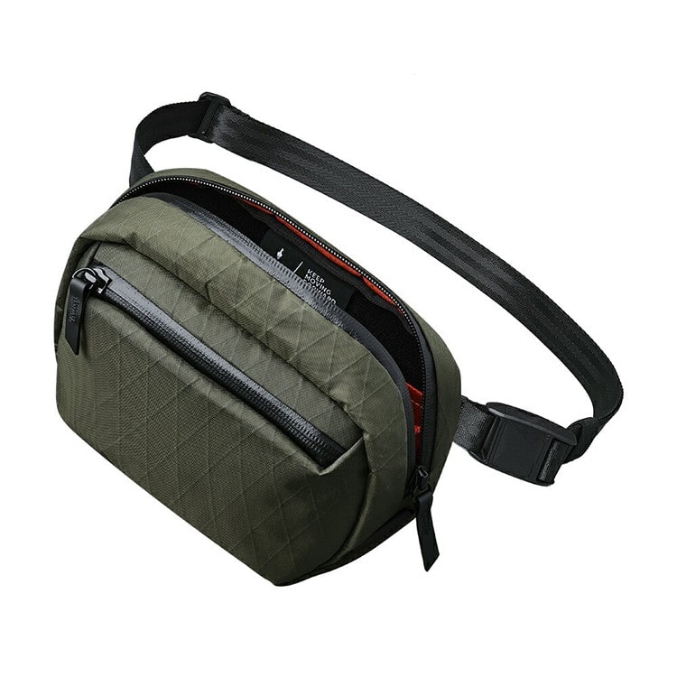 [ALPAKA]GO SLING NANO X-PAC ダークグリーン