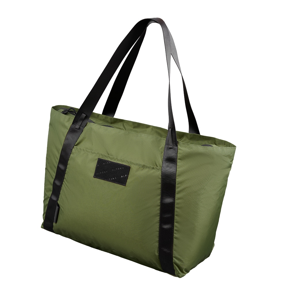 [ALPAKA]PACKABLE TRAVEL TOTE JAPAN EDITION 3rd GREEN