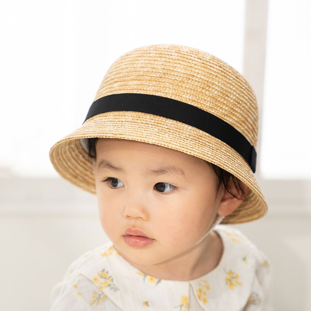 田中帽子店 Gland（グラン）麦わら クロッシェ・50cm